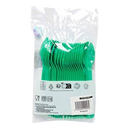 Bildspel - Plastskedar Gröna