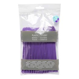 Bildspel - Plastskedar Lila