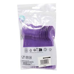 Bildspel - Plastskedar Lila