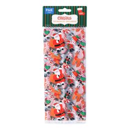 Bildspel - PME Cellofanpåsar Julmotiv