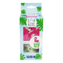 Diaesitys - PME Sokerihahmot Flamingo Cupcake Kit