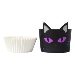 PME Cupcake Kit Svart Katt