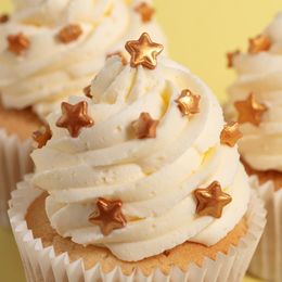 Bildspel - PME Guldstjärnor Sprinkle Charms