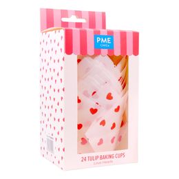 Bildspel - PME Muffinsformar Love Hearts