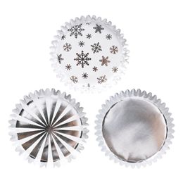 Bildspel - PME Muffinsformar med Folie Guld/Silver