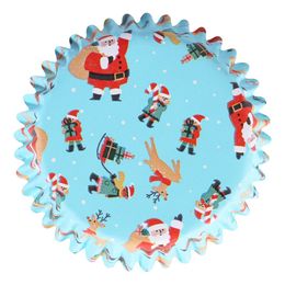 Lysbildefremvisning - PME Muffinsforme med Folie Jul