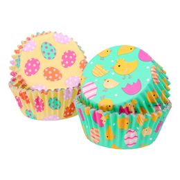 PME Muffinsformar med Folie Påskkycklingar
