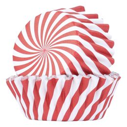 PME Muffinsformar med Folie Polkagris