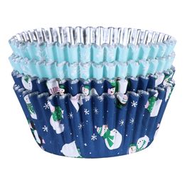 PME Muffinsformar med Folie Snögubbar