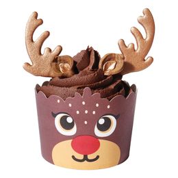 Bildspel - PME Sockerfigurer Renar Cupcake Kit