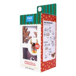 Bildspel - PME Sockerfigurer Renar Cupcake Kit