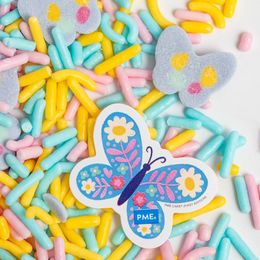 Bildspel - PME Strössel Pastell Fjärilar