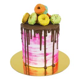 Bildspel - PME Tårtbricka Rund Guld Metallic