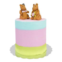 Bildspel - PME Tårtbricka Scallop Silver Metallic