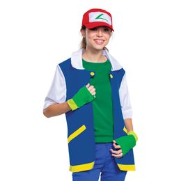 Lysbildefremvisning - Pokémon Ash Ketchum Karnevalskostyme
