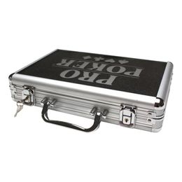 Lysbildefremvisning - Pokersæt i Aluminiumskuffert