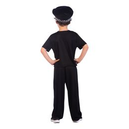 Lysbildefremvisning - Politimand med Vest Børnekostume