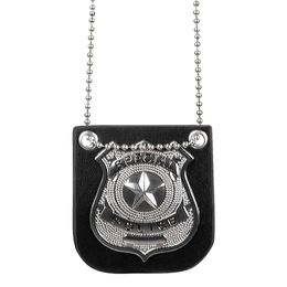 Polisbricka i Halsband