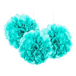 Pompon Mini Lyseblå Hængende Dekoration