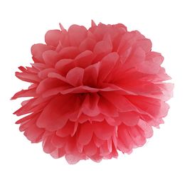 Pom Pom Röd Hängande Dekoration