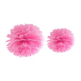 Pom Pom Vaaleanpunainen Riippuva Koriste