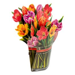 Bildspel - Pop Up-kort Blommor