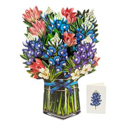 Bildspel - Pop Up-kort Blommor