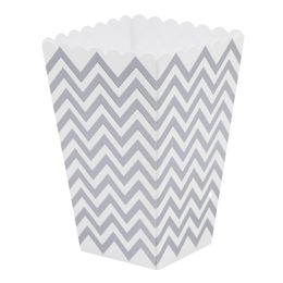 Popcornboxar Silver Vågor