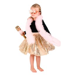 Popstjärna Guld Tillbehörskit för Barn