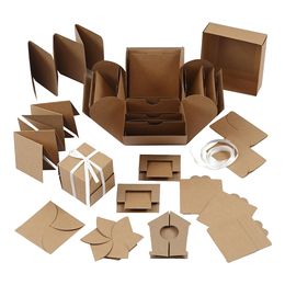 Bildspel - Presentask Explosion Box Natur