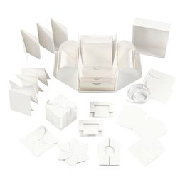 Bildspel - Presentask Explosion Box Vit