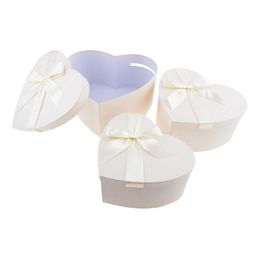 Bildspel - Presentaskar Hjärta Stora Vita