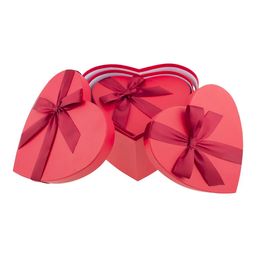 Bildspel - Presentaskar Hjärta Stora Röda