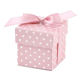 Presentaskar med Sidenband Ljusrosa