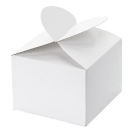 Presentboxar Hjärta Vit