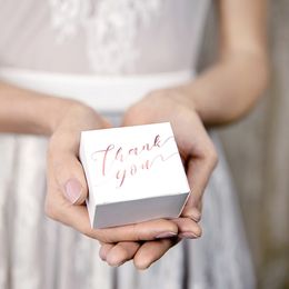 Bildspel - Presentboxar Thank You Vit