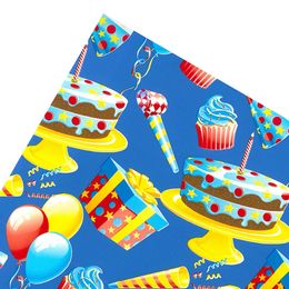 Lysbildefremvisning - Gavepapir Happy Birthday