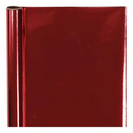 Presentpapper Metallic Röd