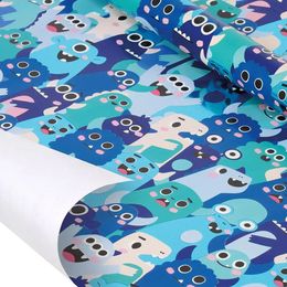 Bildspel - Presentpapper Monster