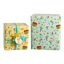 Presentpapper Pippi Långstrump