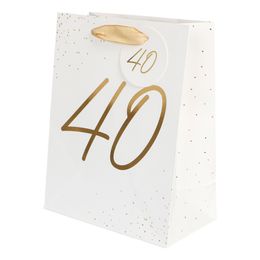 Presentpåse 40 Guld