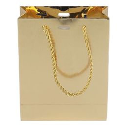 Lysbildefremvisning - Gavepose Gull Metallic