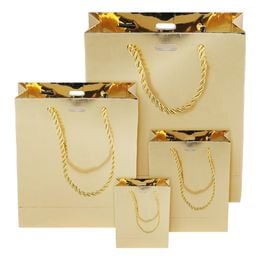Presentpåse Guld Metallic