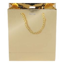 Bildspel - Presentpåse Guld Metallic