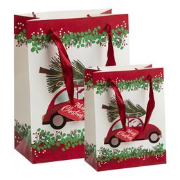 Presentpåse Julbil