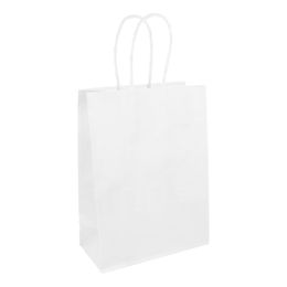 Presentpåse med Handtag Vit