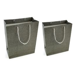 Gavepose Svart Glitter