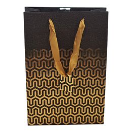 Bildspel - Presentpåse Svart/Guld