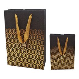 Presentpåse Svart/Guld