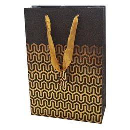 Bildspel - Presentpåse Svart/Guld